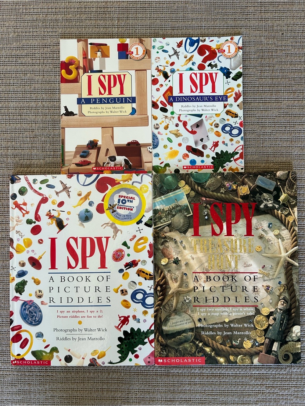 Scholastic I SPY Picture Riddles Collection